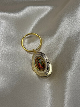 Load image into Gallery viewer, Virgencita Locket Keychain
